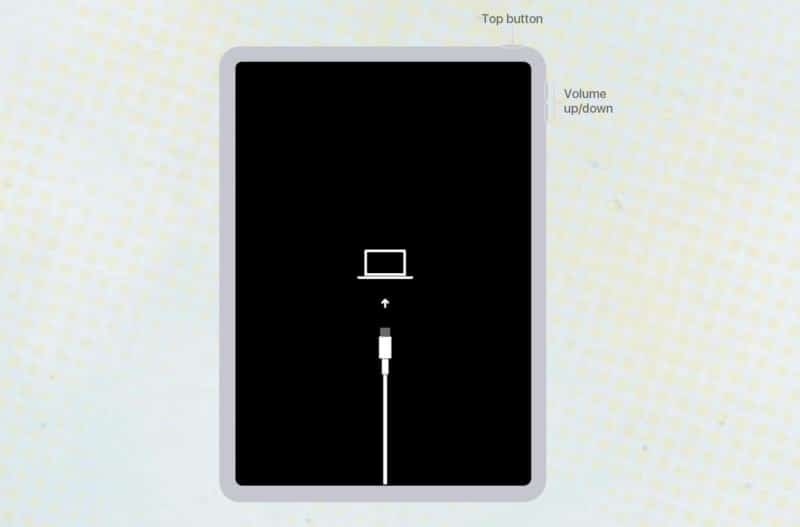 Cómo poner tu iPhone o iPad en modo recuperación Todos los modelos Poner iPad Pro con Face ID en modo recuperación