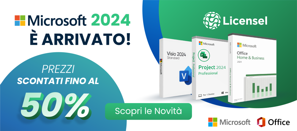 Licencia de Office 2024 Hogar y Empresa más Visio y Project