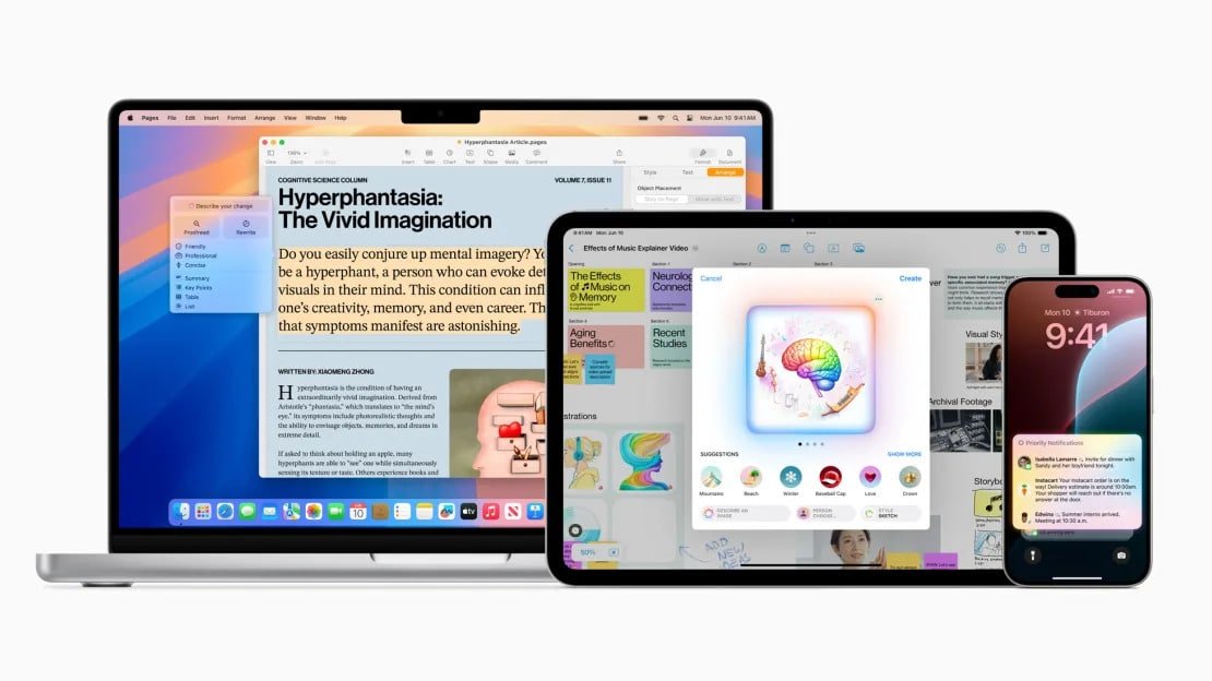 Función Apple Intelligence iOS 18