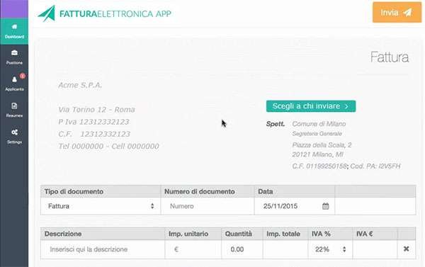 FatturaElettronica APP