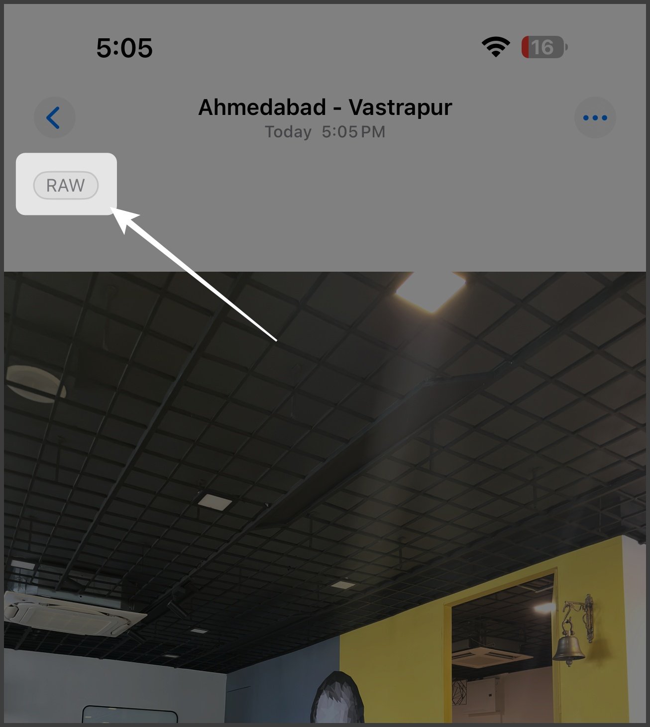 Apple Proraw en iPhone cómo disparar como un pro iGeeksblog Opción en bruto en fotos de Apple