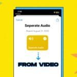 Cómo extraer audio de un vídeo en iPhone y iPad