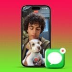 Cómo enviar un mensaje de vídeo FaceTime desde un iPhone