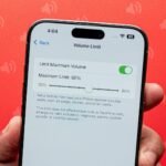 Cómo limitar el volumen del altavoz de tu iPhone en iOS 18.2