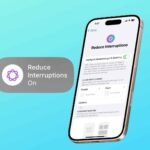 Cómo usar reducir las interrupciones en iPhone